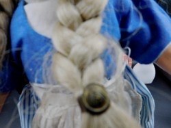 dutch doll blue stripe b